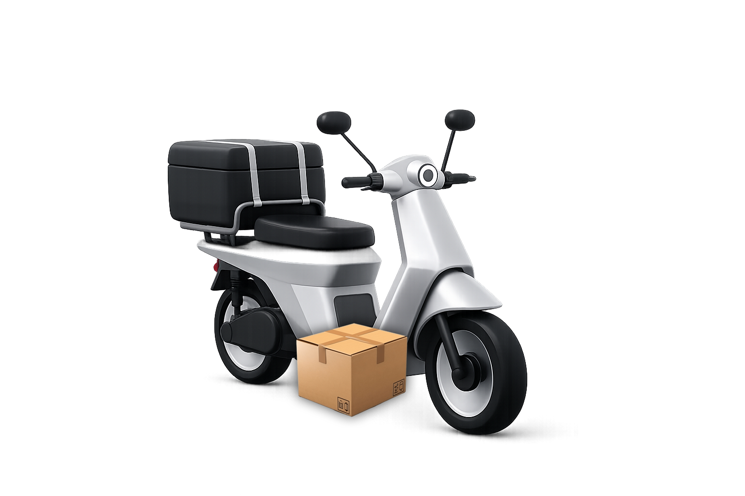 Moto de entregas Rebbify